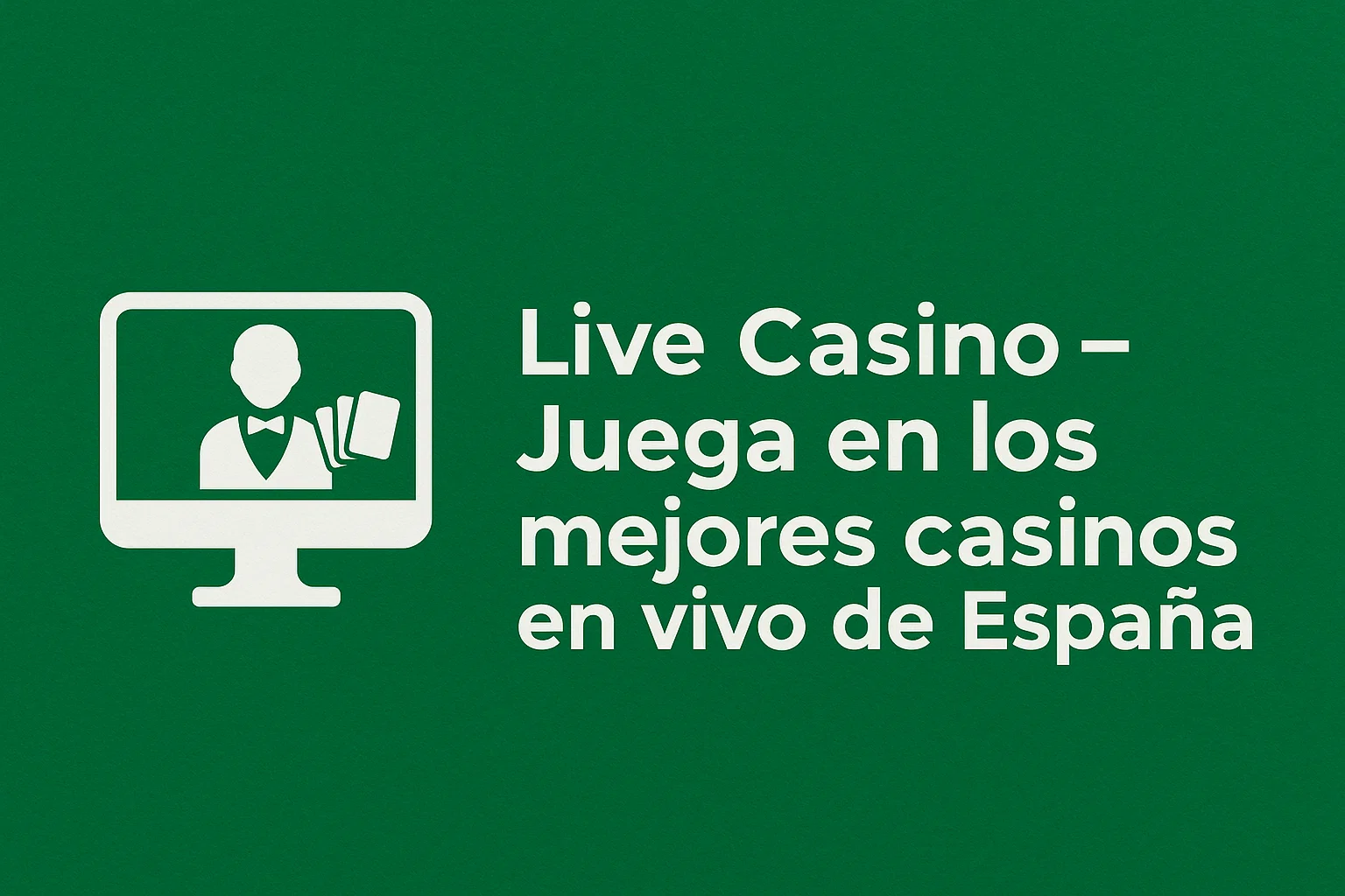 Live Casino – Juega en los mejores casinos en vivo de España